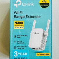 Удължител на wi fi обхват TP-Link - TL-WA855RE, 300Mbps, бял, снимка 1 - Мрежови адаптери - 43801808