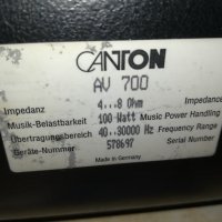 CANTON-100W-4/8 ohm-BIG CENTER-MADE IN GERMANY 1101221314, снимка 4 - Тонколони - 35400089
