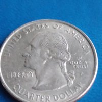 25 цента САЩ 1999 Джорджия ,юбилейна, снимка 2 - Нумизматика и бонистика - 10823526