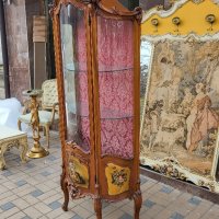 Италианска барокова витрина 019, снимка 4 - Секции и витрини - 43200796