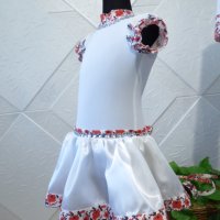 Детска рокля с българска шевица за спортни танци, снимка 13 - Детски рокли и поли - 37529152