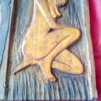 Страхотна ръчна дърворезба пано, снимка 7 - Антикварни и старинни предмети - 38438996