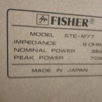Fisher STE-M77 двулентови тонколони, снимка 5 - Тонколони - 24557480
