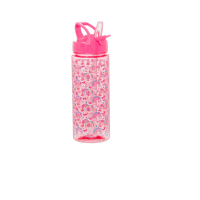 Детска бутилка, за момичета БЕЗ BPA, със сламка и дъга, снимка 1 - Други - 44896706