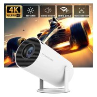 SMART Magcubic Projector HY300 4K Android 11 - нов, страхотно качество!, снимка 1 - Плейъри, домашно кино, прожектори - 43638118