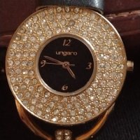 Елегантен дамски часовник UNGARO с кристали модерен дизайн 42550, снимка 1 - Дамски - 43756312
