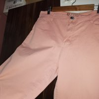 Розов дамски летен панталон с прав крачол, снимка 3 - Рокли - 43313782