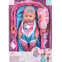 Комплект бебешки кукли с 10 звука и полиморфен порт Bebe, снимка 6 - Кукли - 43298292