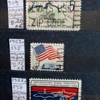 САЩ с пощенско клеймо, снимка 3 - Филателия - 37615016