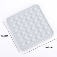 3D  Мини топчета перли перлички топче 1 см силиконов молд форма фондан и др, снимка 2 - Форми - 37070758