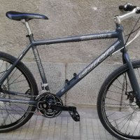алуминиев велосипед carrera 26 цо 2x8 ск shimano аиро капли две дискови сперачки много запазено , снимка 2 - Велосипеди - 38145911