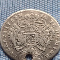 Сребърна монета 7 кройцера 1762г. Франц първи Гунзбург Австрия 24950, снимка 6 - Нумизматика и бонистика - 42968334
