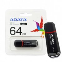 USB флаш памет ADATA UV150, 64GB, USB 3.1, снимка 1 - USB Flash памети - 32513311