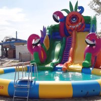 Надуваеми водни пързалки и басейни/ Inflatable water slides and pools, снимка 3 - Басейни и аксесоари - 39624522