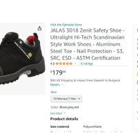 JALAS ZENIT S3 Work Wear Safety Shoes размер EUR 41 Работни обувки с бомбе WS1-13, снимка 2 - Други - 43954352