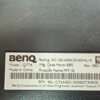 BenQ Q7T4 с дефектни лампи - M170EG01 V.0/48.L1C01.A00 55.L1C01.001/48.L8302.A30, снимка 2 - Части и Платки - 40194711