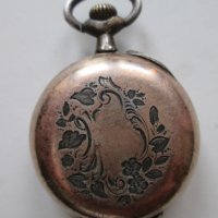 Стар джобен часовник с позлата, снимка 4 - Антикварни и старинни предмети - 37919678