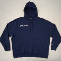 Nike PSG Paris Saint-Germain Hoodie оригинално горнище 2XL Найк памук, снимка 1 - Спортни дрехи, екипи - 43280620