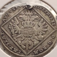 Сребърна монета 20 кройцера Йозеф втори Нюрнберг за КОЛЕКЦИОНЕРИ 12216, снимка 12 - Нумизматика и бонистика - 43000700