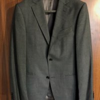 Официален мъжки костюм - сако и панталон от висококачествен плат, снимка 5 - Костюми - 35037471