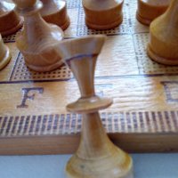 Шах с дървени фигури в дървена кутия за шах и табла , снимка 6 - Шах и табла - 43670182