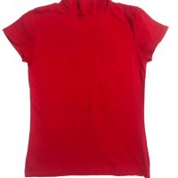 Дамски блузи с къс ръкав и поло яка XL, снимка 7 - Тениски - 43107306