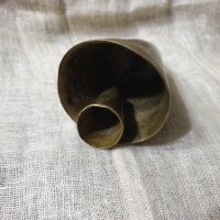 Автентичен бронзов чан-10 см от ръб до ръб, снимка 3 - Антикварни и старинни предмети - 43413911