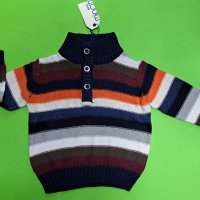 Английски детски пуловер-MINOTI, снимка 1 - Жилетки и елечета за бебе - 38960484