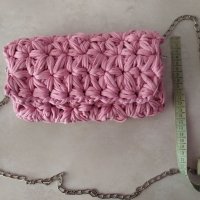 Ръчно плетена дамска чанта, снимка 5 - Чанти - 40131893