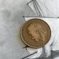 Монета - Великобритания - 1 пени | 1917г., снимка 2 - Нумизматика и бонистика - 28231333