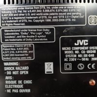 Мини Аудио Система JVC UX-G48 , снимка 4 - Аудиосистеми - 28696868