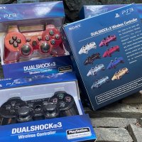 Безжичен оригинален Джойстик за Sony Playstation 3 PS3 Dualshock ps4, снимка 3 - Аксесоари - 33335416