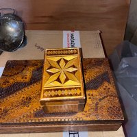 Дървена сувенирна кутия, снимка 4 - Сувенири от дърво - 43557070
