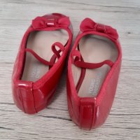 Червени балеринки, снимка 3 - Детски обувки - 38303504