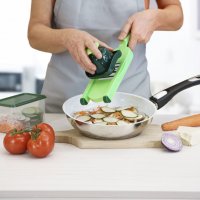 НОВО! Ренде Genius Nicer Dicer Speed light 5 части, снимка 3 - Аксесоари за кухня - 38572700