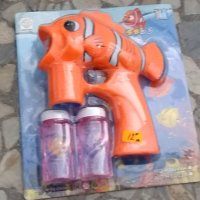 Пистолет за сапунени балони във форма на риба, снимка 1 - Други - 44114229