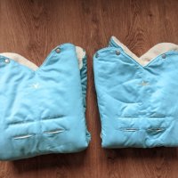 WallaBoo - Бебешко одеяло с топла подплата Wrap Nore Soft Blue, снимка 1 - Други - 43268431