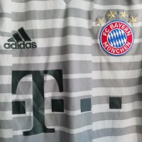 Bayern Munich Adidas оригинална вратарска тениска фланелка Байерн Мюнхен юношеска 13-14г , снимка 3 - Тениски - 38181856