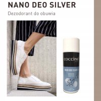Coccinè Nano Deo silver Антибактериален Дезедорант за обувки, 400 ml, снимка 4 - Други - 43601338