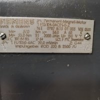 Серводвигатели на SIEMENS - 3 броя, снимка 4 - Електродвигатели - 32428450