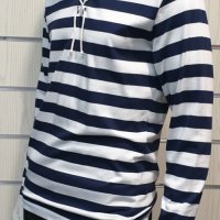 Нова мъжка моряшка блуза с дълъг ръкав с връзки, снимка 15 - Блузи - 27778277