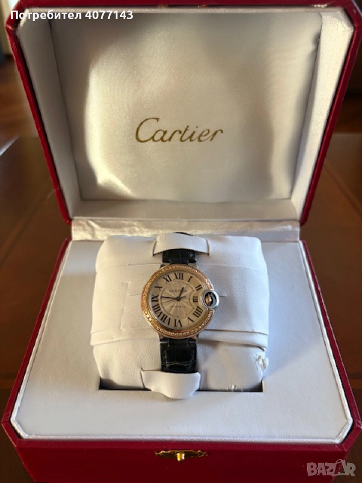 Продавам дамски часовник Cartier Ballon Bleu, снимка 1