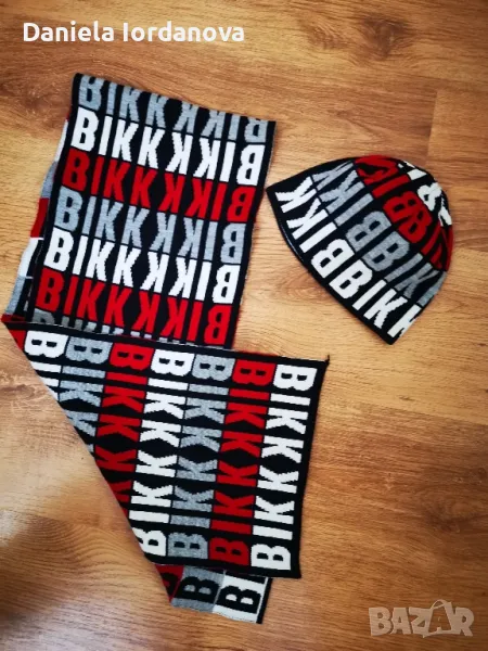 Шапка и шал Bikkembergs , снимка 1