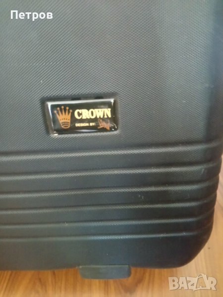 Куфар за пътуване "КРОУН" (голям, твърд). , снимка 1