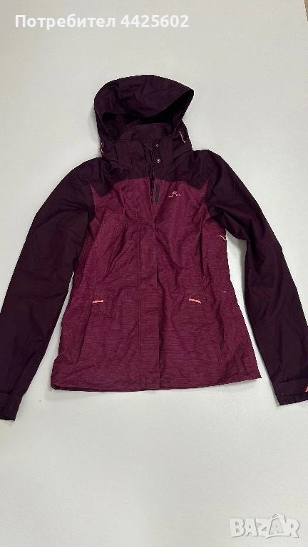 Дамско водоустойчиво туристическо яке Quechua MH100, снимка 1