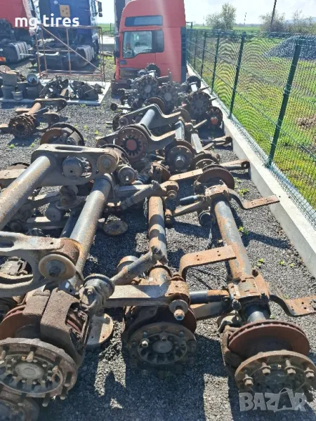 Мостове и ресори за ремаркета bpw ,saf,модулатори, снимка 1