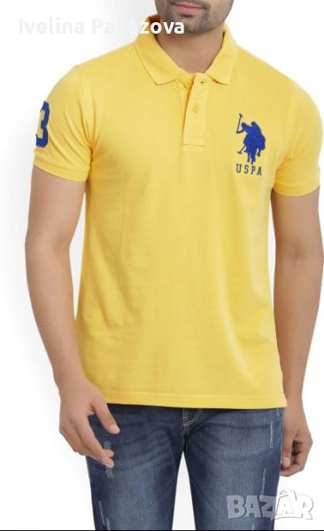 Мъжка поло тениска на USPA , снимка 1