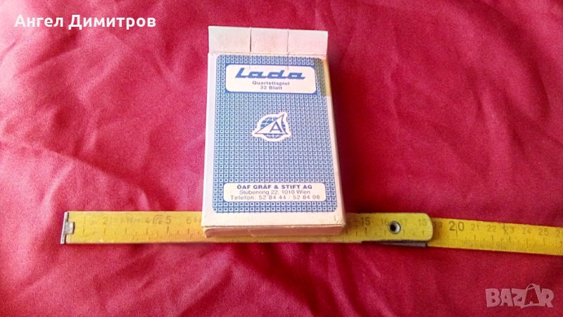 Карти за игра Лада, снимка 1