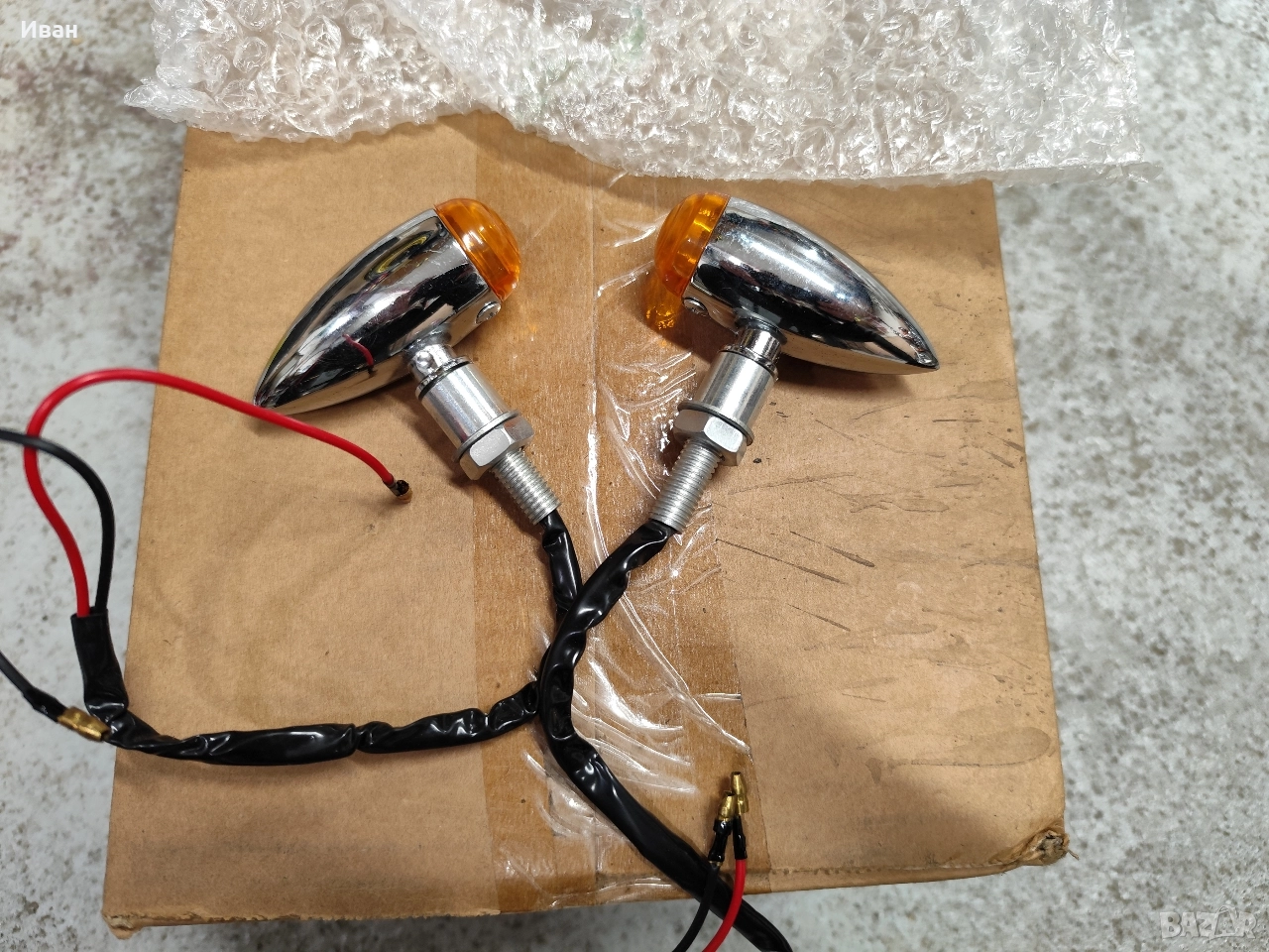 Мигачи за мотор тип "Куршум" , снимка 1