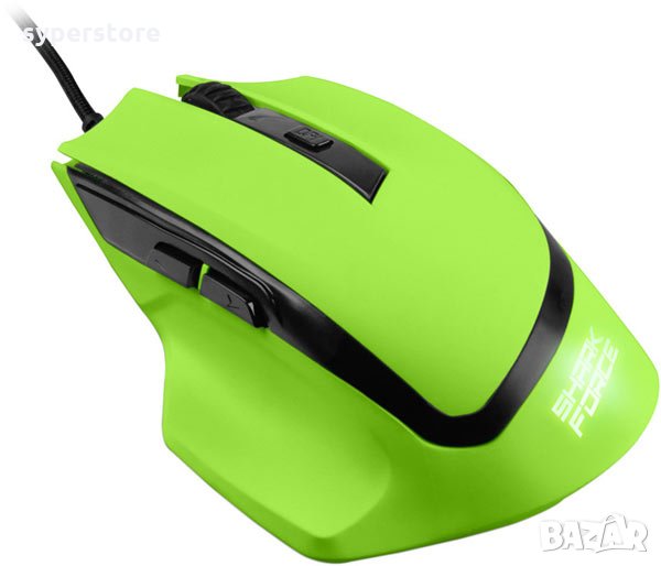 Мишка Оптична USB SHARKOON - SHARK Force 1600dpi 6 btn GAMING mouse, снимка 1